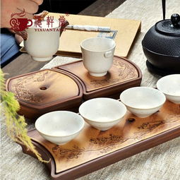 臺(tái)灣復(fù)古工藝茶具，匠心點(diǎn)亮茶韻生活——日式手工紫砂粗陶茶具套裝賞析