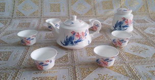 景德鎮(zhèn)陶瓷茶具套裝 '蝶戀花' 雅韻傳承，品質(zhì)之選
